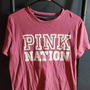 Pink Victoria's Secret Tee